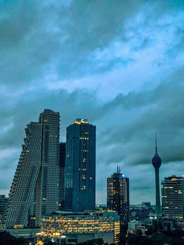 Colombo at night