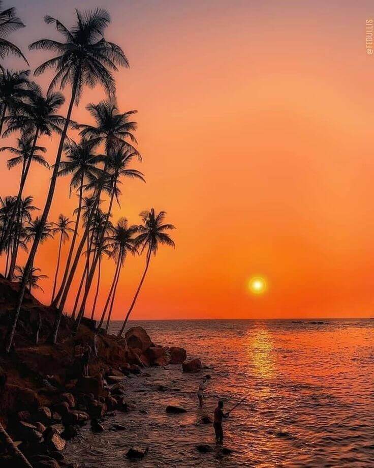 Mirissa sunset