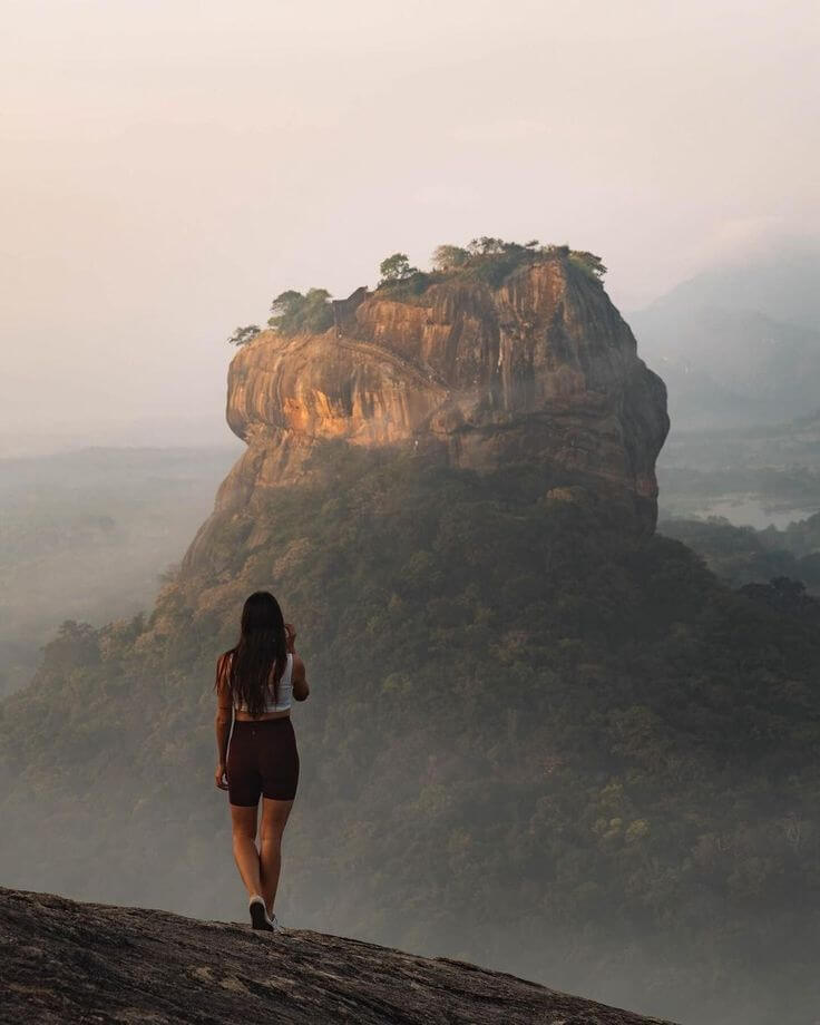 View across the landscape from Sigiriya