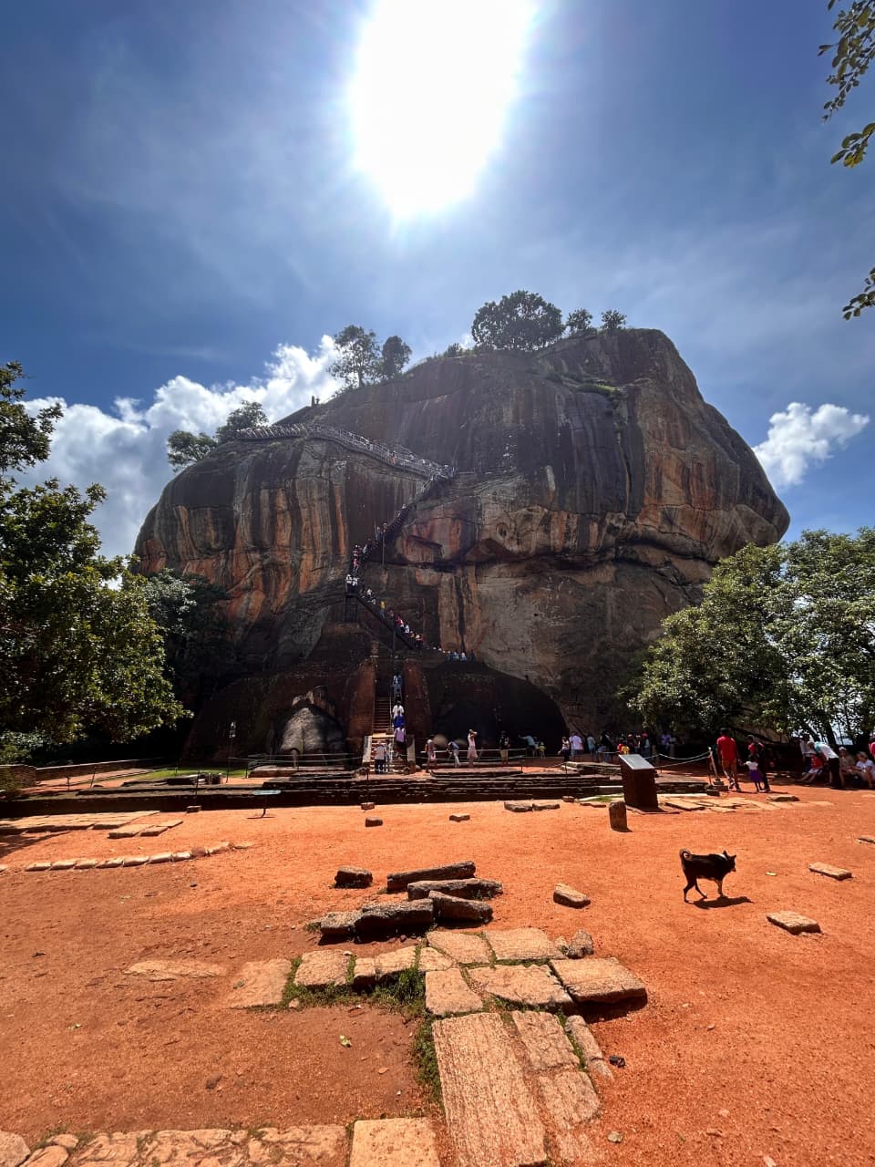 Landscape surrounding Sigiriya