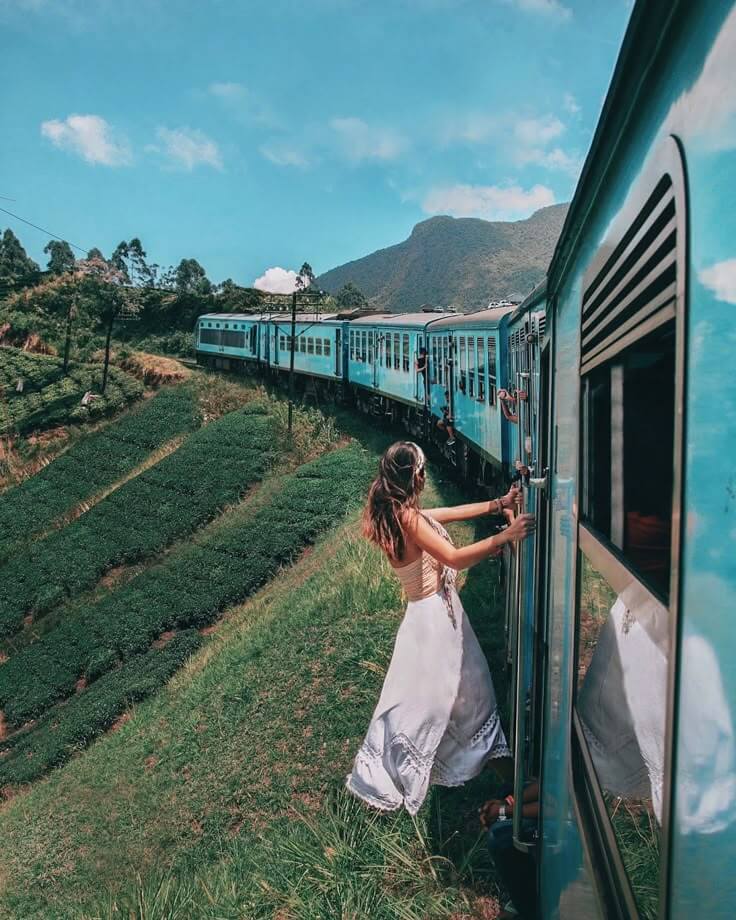 Sri Lankan mountain landscape