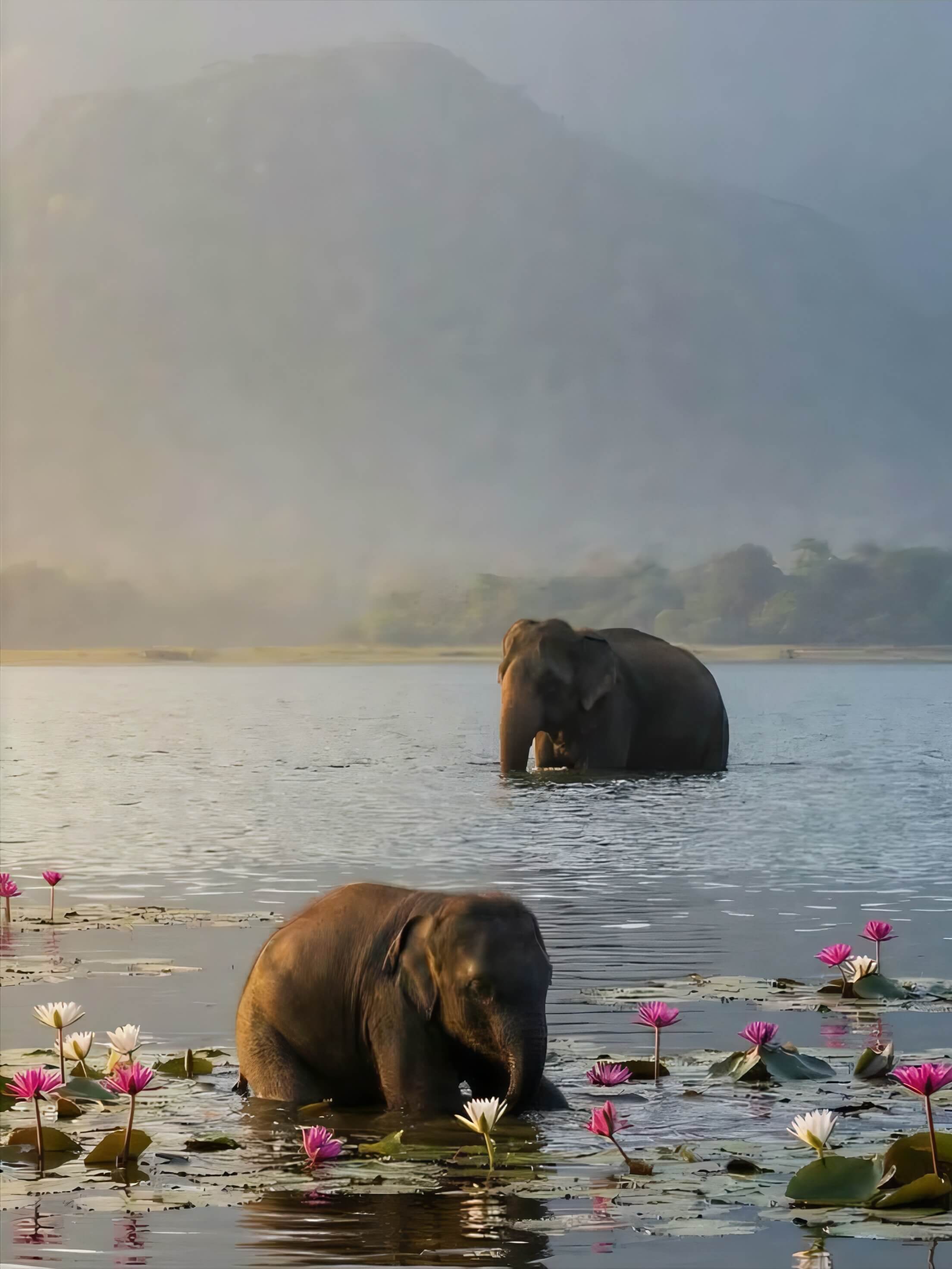 Sri Lankan wildlife safari