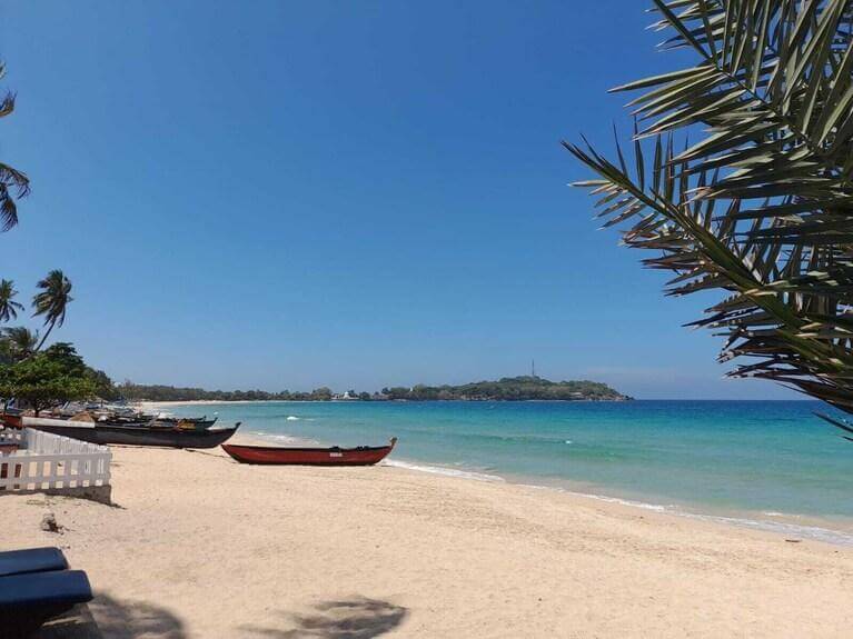Sri Lankan tropical coast
