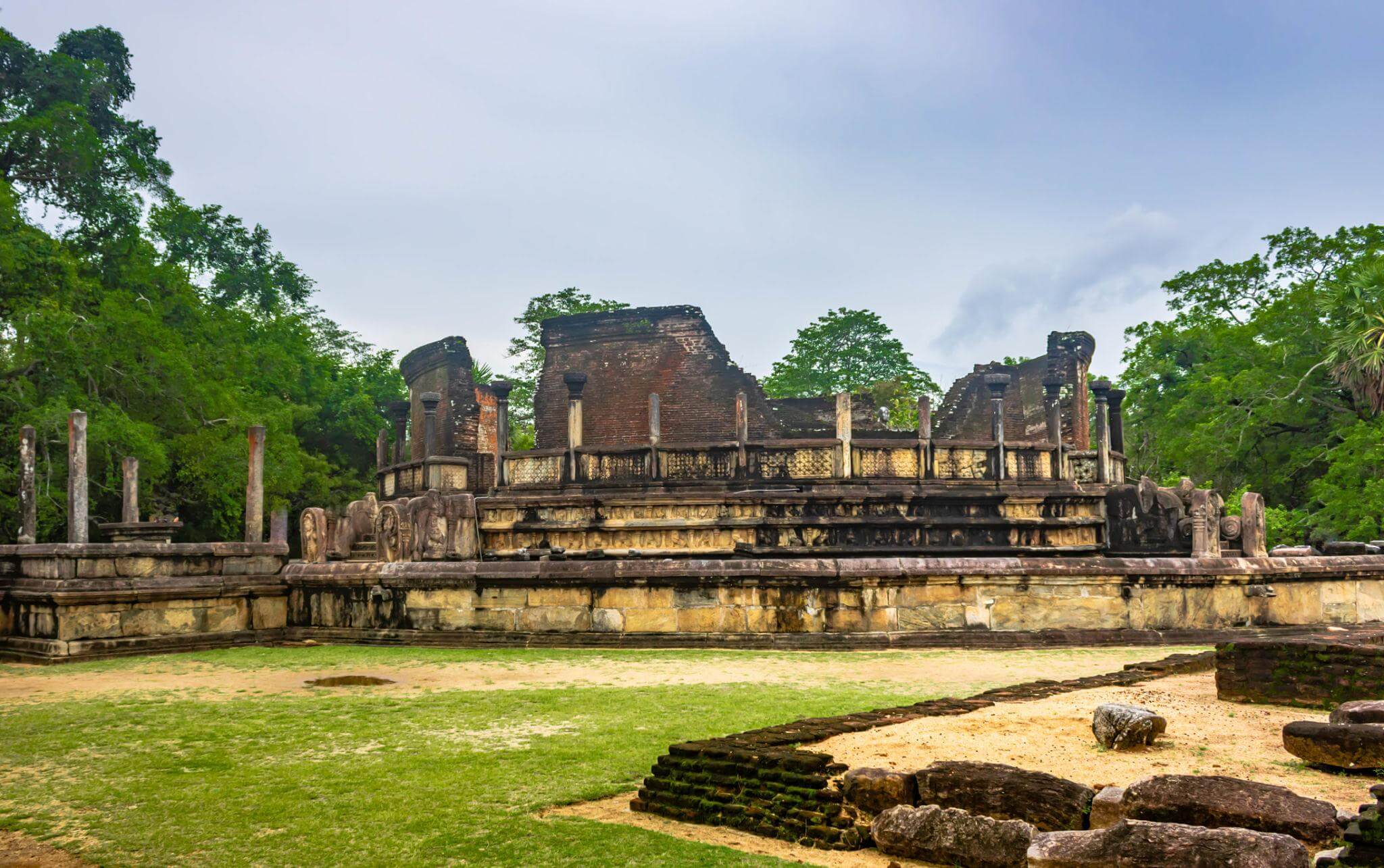 Ancient Sri Lankan landscape