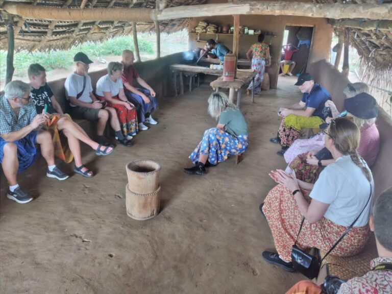 Sri Lanka village experience with traditional rural life and paddy fields