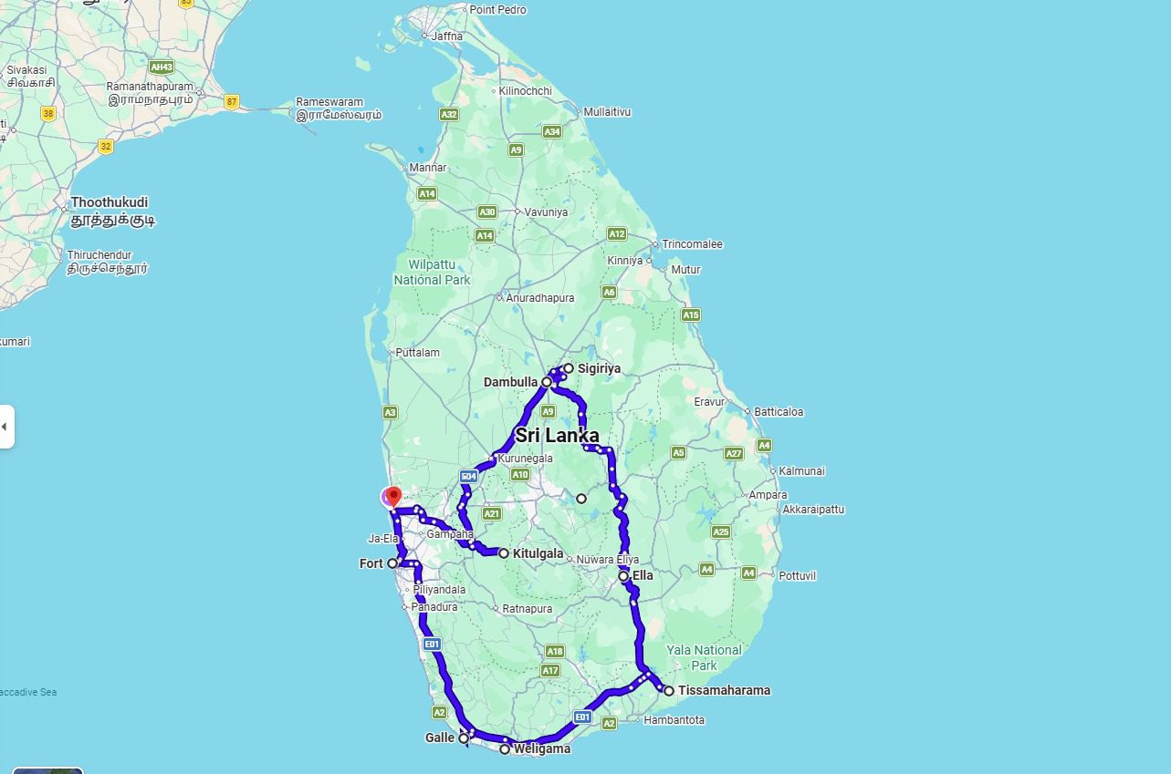 Tour Map
